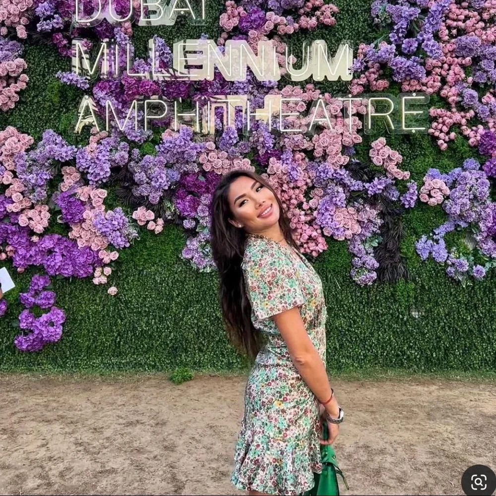 🌸 SANDRO 🌸Fee Floral Ruffle Dress SANDRO - Picture 13 of 16